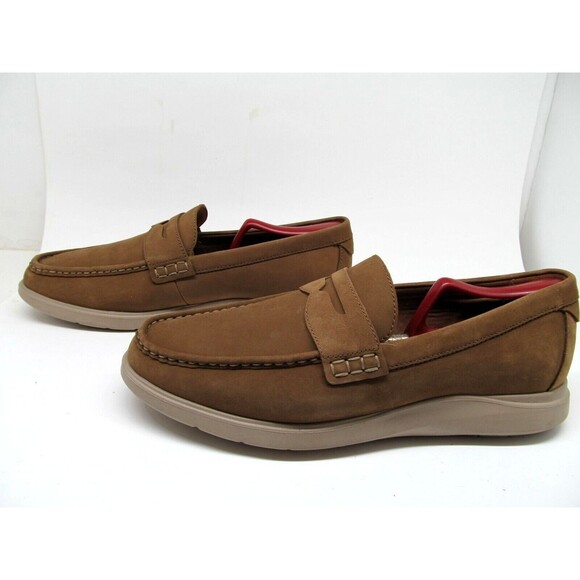 Cole Haan Grand Os Brown Leather Penny Loafers Mens Size US 10 M - Picture 8 of 12